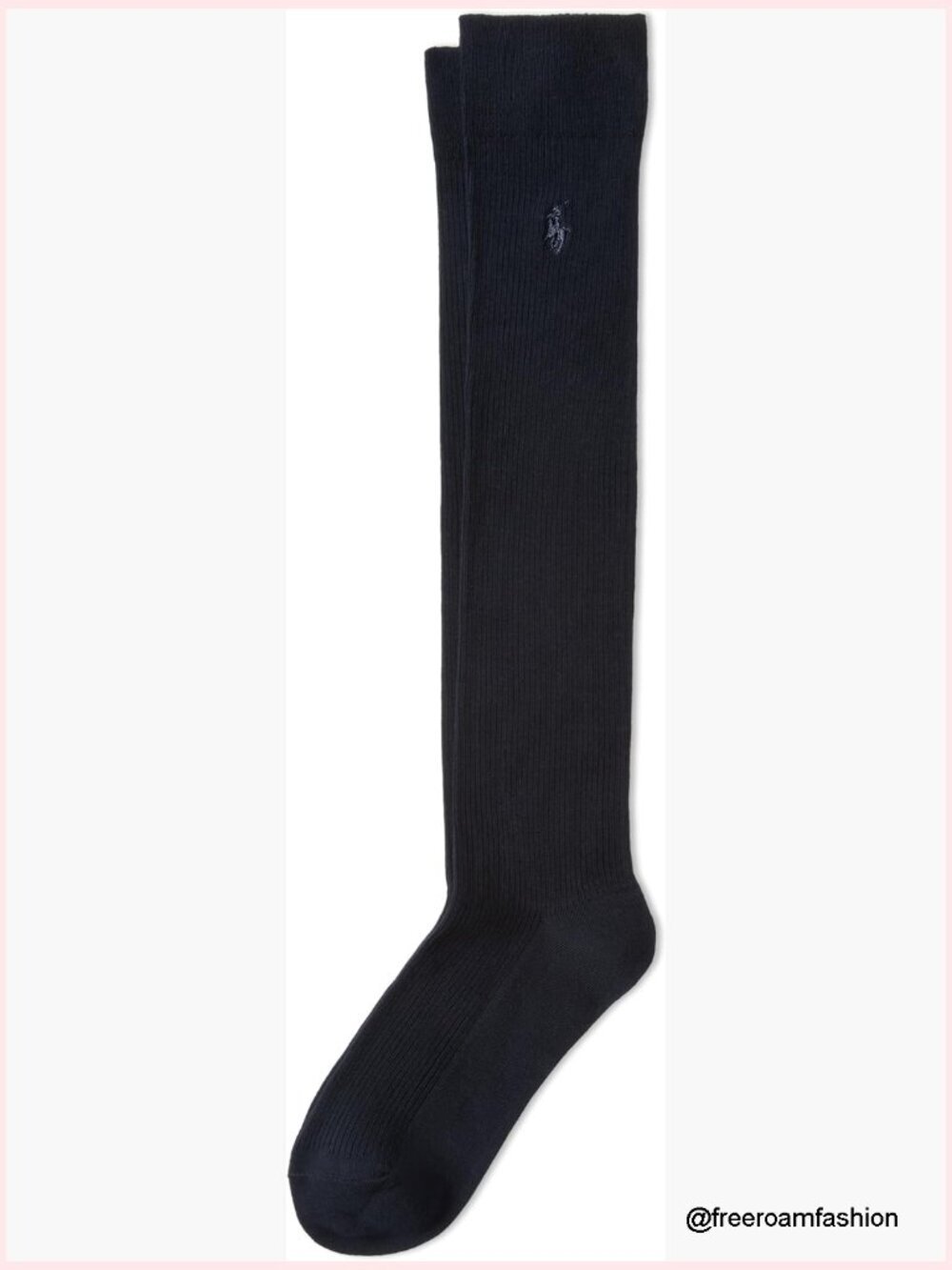 Knee High Socks - Cotton Comfort - Ribbed Knit - 1 Pair